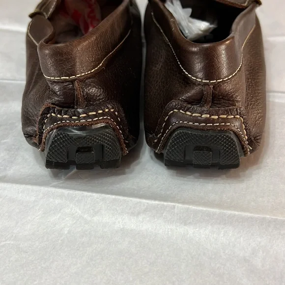 Giorgio Brutini Le Glove Dark Brown Slip-on Leather Loafers Size 11M - Picture 4 of 9